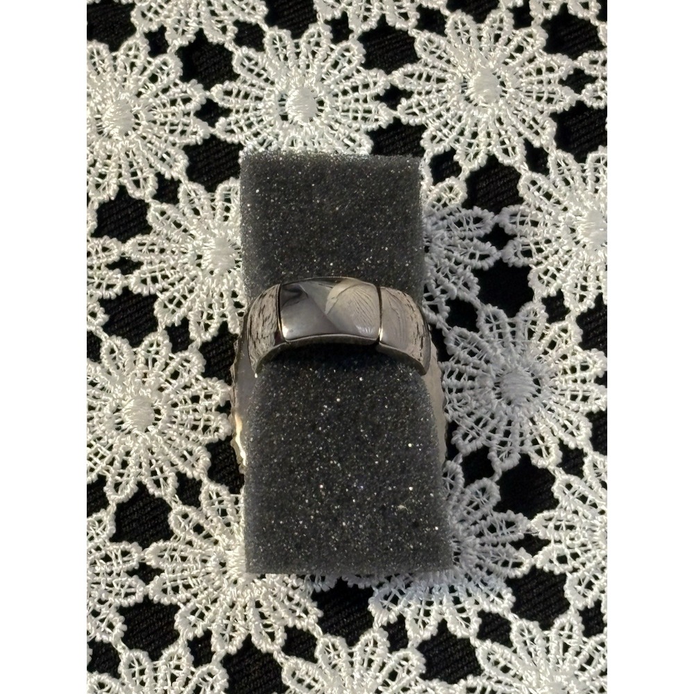 Chico's Large Statement Cocktail Ring Lavender Ja… - image 2